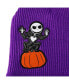 Фото #2 товара Men's Nightmare Before Christmas Jack Skellington Pumpkin King Purple Cuff Beanie