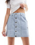 Фото #4 товара Dickies denim skirt in vintage blue