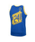 ფოტო #4 პროდუქტის Men's Rick Barry Royal Golden State Warriors 1966-67 Hardwood Classics Swingman Jersey