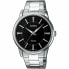 Фото #1 товара Мужские часы Casio MTP1303PD1AVEG Чёрный Серебристый