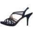 Nina Bess Peep Toe Evening Womens Blue Dress Sandals BESS-413