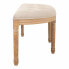 Bench Alexandra House Living Cream Rubber wood 45 x 48 x 125 cm