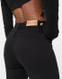 NA-KD highwaist skinny ripped jean in black - BLACK