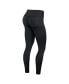 ფოტო #3 პროდუქტის Women's Black Cleveland Browns Wordmark Stacked Leggings