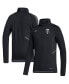 Фото #1 товара Men's Black Portland Timbers COLD.RDY Raglan Warmup Pullover Jacket