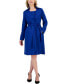 Фото #1 товара Women's Crepe Belted Trench Jacket & Sheath Dress Suit, Regular and Petite Sizes