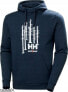 Фото #1 товара Helly Hansen Bluza Helly Hansen Graphic Hoodie Navy Melange