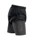 ფოტო #2 პროდუქტის Men's Black Pittsburgh Penguins Authentic Pro Tech Shorts