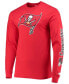 Men's Red Tampa Bay Buccaneers Halftime Long Sleeve T-shirt