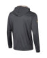 ფოტო #2 პროდუქტის Men's Charcoal Navy Midshipmen OHT Military-Inspired Appreciation Long Sleeve Hoodie T-shirt