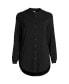 ფოტო #2 პროდუქტის Plus Size Long Sleeve Jersey A-line Tunic