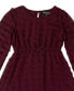 ფოტო #3 პროდუქტის Big Girls Long Sleeve Dress