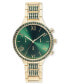 ფოტო #1 პროდუქტის Women's Gold-Tone Bracelet Watch 37mm, Created for Macy's