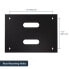 Фото #8 товара StarTech.com 8U Wall Mount Network Rack - 14 Inch Deep (Low Profile) - 19" Patch Panel Bracket for Shallow Server and IT Equipment - Network Switches - 80lbs/36kg Weight Capacity - Black - Wall mounted rack - 8U - 36.3 kg - 5.7 kg - Black