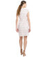 Women's Sleeveless Geo-Print A-Line Dress