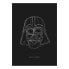 Фото #2 товара Wandbild Star Wars Lines Dark Side Vader