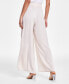 Women's Silky Pull-On Wide-Leg Pants, Created for Macy's