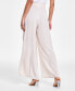 Фото #2 товара Women's Silky Pull-On Wide-Leg Pants, Created for Macy's