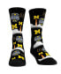 Фото #1 товара Men's and Women's Socks Navy Michigan Wolverines College Football Playoff 2023 National Champions Liftoff All-Over Crew Socks