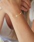 ფოტო #2 პროდუქტის Cubic Zirconia Starburst Chain Bracelet