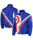 ფოტო #2 პროდუქტის Men's Royal Philadelphia Phillies Exploded Logo Warm Up Full-Zip Jacket