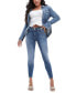 Фото #10 товара Women's Shape Up Mid-Rise Skinny Jeans