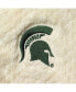 Women's Cream Michigan State Spartans Fireside II Sherpa Full-Zip Jacket