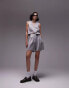 Topshop co-ord asymetric wrap waistcoat in grey