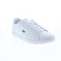 Фото #2 товара Lacoste Carnaby BL 21 1 7-41SMA000221G Mens White Lifestyle Sneakers Shoes