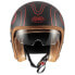 PREMIER HELMETS 23 VintagePlatin Ed. Carbon FR BM 22.06 open face helmet Красно-черный, M - фото #5