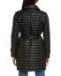 Фото #2 товара Via Spiga Quilted Trench Coat Women's S