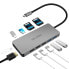 Фото #5 товара Exsys EX-1221HM - USB 3.2 Gen 1 (3.1 Gen 1) Type-C - HDMI,USB 2.0,USB 3.2 Gen 1 (3.1 Gen 1) Type-A - 3840 x 2160 pixels - MicroSD (TransFlash),SD - 5000 Mbit/s - Silver