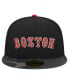 Головной убор мужской New Era бейсболка Boston Red Sox Metallic Camo 59FIFTY Fitted Hat Черный, 8 - фото #2