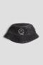 Фото #1 товара Bucket Hat with Embroidered Motif