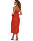 ფოტო #2 პროდუქტის Women's Linen-Blend A-Line Dress