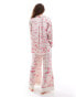 Фото #4 товара Free People western print pyjama set in pink