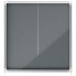 NOBO Premium Plus 12xA4 Sheets Interior Display Case Felt Surface With Sliding Door