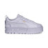 Фото #1 товара Puma Mayze UT Mono 39108702 Womens Purple Leather Lifestyle Sneakers Shoes