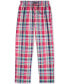 Фото #4 товара Men's Printed Woven Pajama Pants
