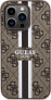 Фото #3 товара Guess Etui Guess GUHMP14LP4RPSW Apple iPhone 14 Pro brązowy/brown hardcase 4G Printed Stripes MagSafe