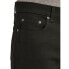 Фото #3 товара George Jeans 31X30 Men's Black Regular Fit Straight Leg Mid-Rise Belt Loops