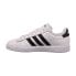 Adidas Grand Court Cloudfoam Comfort Men's Shoes Cloud White-Core Black GW9195