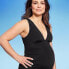 Фото #2 товара One Piece Maternity Swimsuit - Isabel Maternity by Ingrid & Isabel™ Black XL