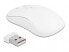 Фото #3 товара Delock 12703 - Full-size (100%) - RF Wireless - Membrane - QZERTY - White - Mouse included