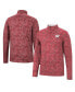 Фото #1 товара Куртка Colosseum мужская Red Wisconsin Badgers Tivo Quarter-Zip