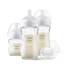 Фото #1 товара PHILIPS AVENT Natural Response Cristal Pack: 1 Cristal Baby Bottle 120ml + 2 Cristal Baby Bottles 240ml + 1 Ultra Soft Pacifier