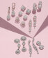 ფოტო #6 პროდუქტის Diamond Cluster Teardrop Earrings in 14k White Gold (1 ct. t.w.)