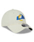 ფოტო #4 პროდუქტის Men's Cream Los Angeles Rams Core Classic 2.0 9TWENTY Adjustable Hat