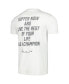 ფოტო #3 პროდუქტის Men's White Muhammad Ali Don't Quit T-shirt