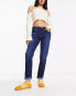 Фото #2 товара Levi's mid rise boyfriend jeans in dark blue